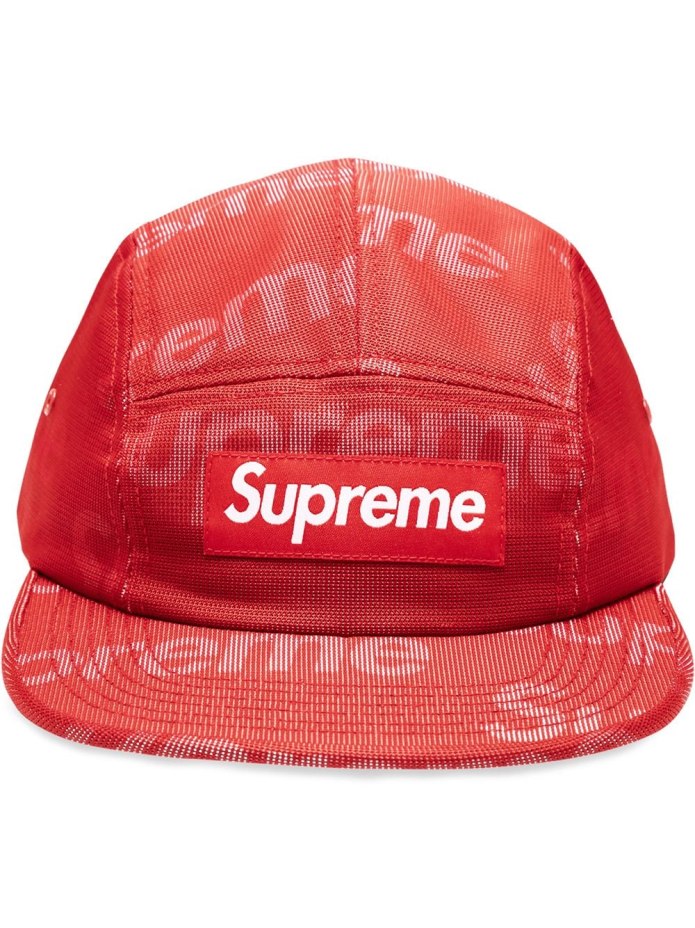 Желтая кепка Supreme лого s оригинал