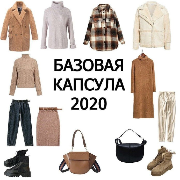 Капсульный гардероб 2020