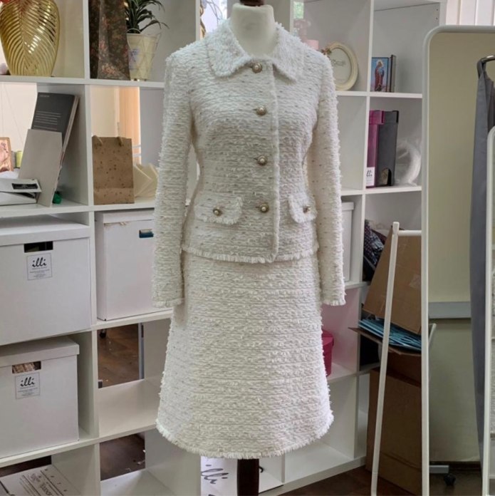 Chanel букле жакет