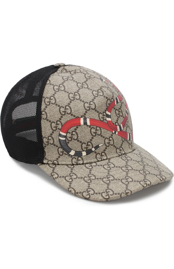 Бархатная кепка Gucci