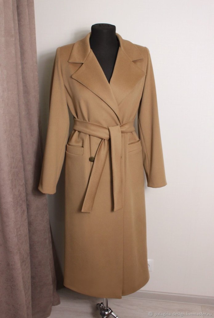 Пальто Max Mara кэмел кашемир