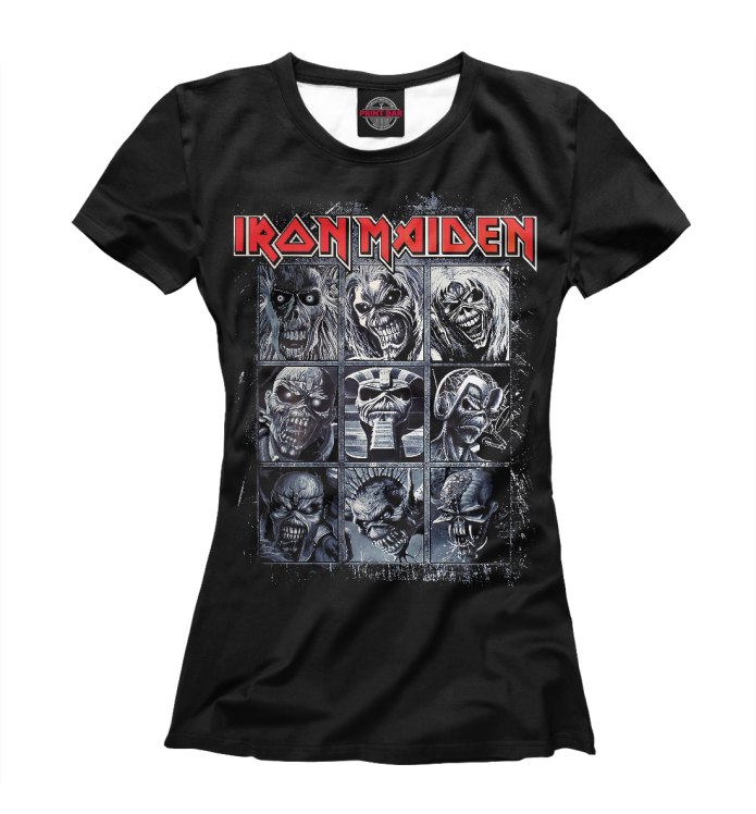 Iron Maiden футболка женская