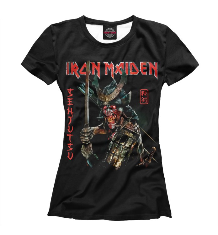 Iron Maiden футболка женская