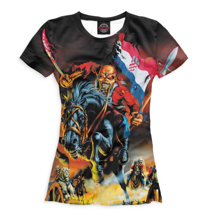 Футболки Iron Maiden тура 2008