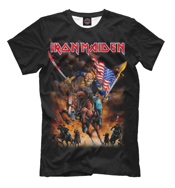 Iron Maiden футболка мужская