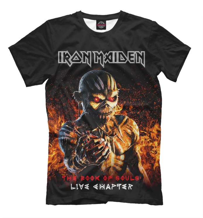 Принт на майку Iron Maiden