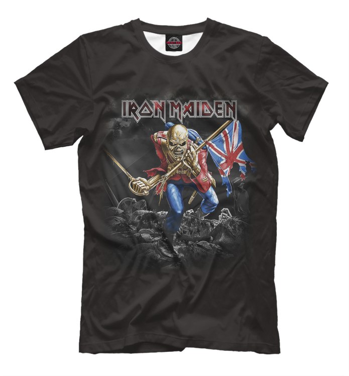 Iron Maiden футболка женская