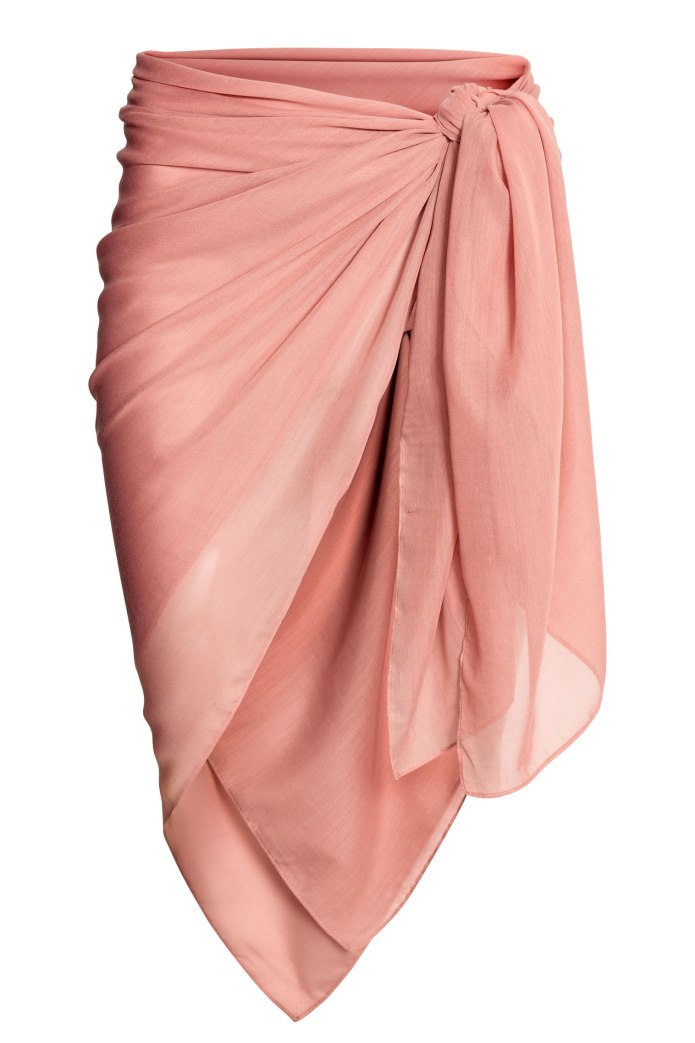 Длинная пляжная юбка