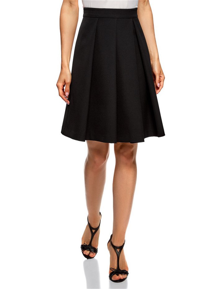 Юбка oodji черная