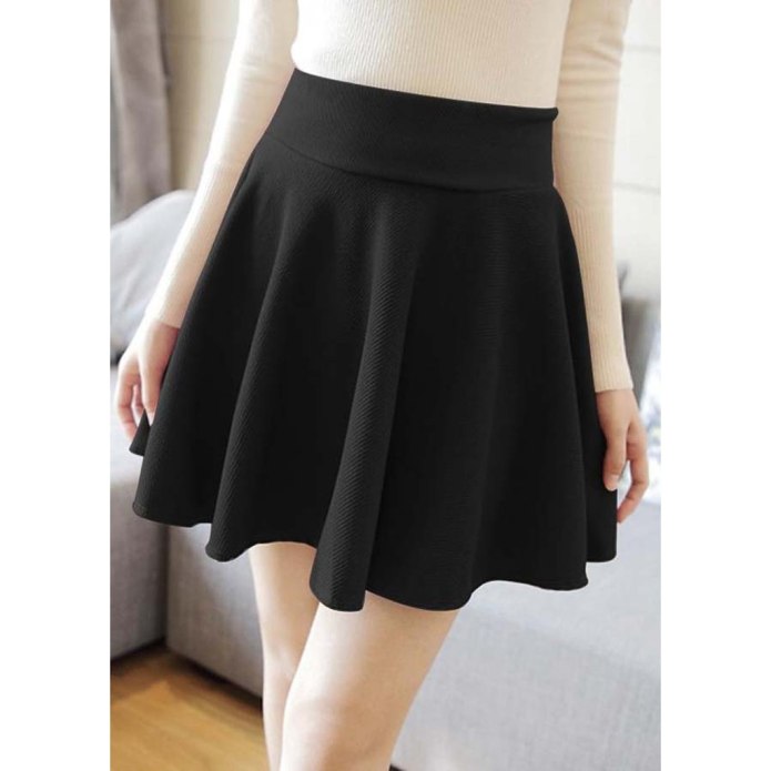 Корейская юбка в складку