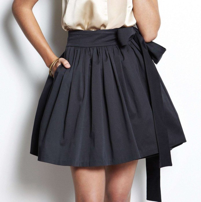 Юбка oodji collection, цвет черный 73612019-2/38045/2900n