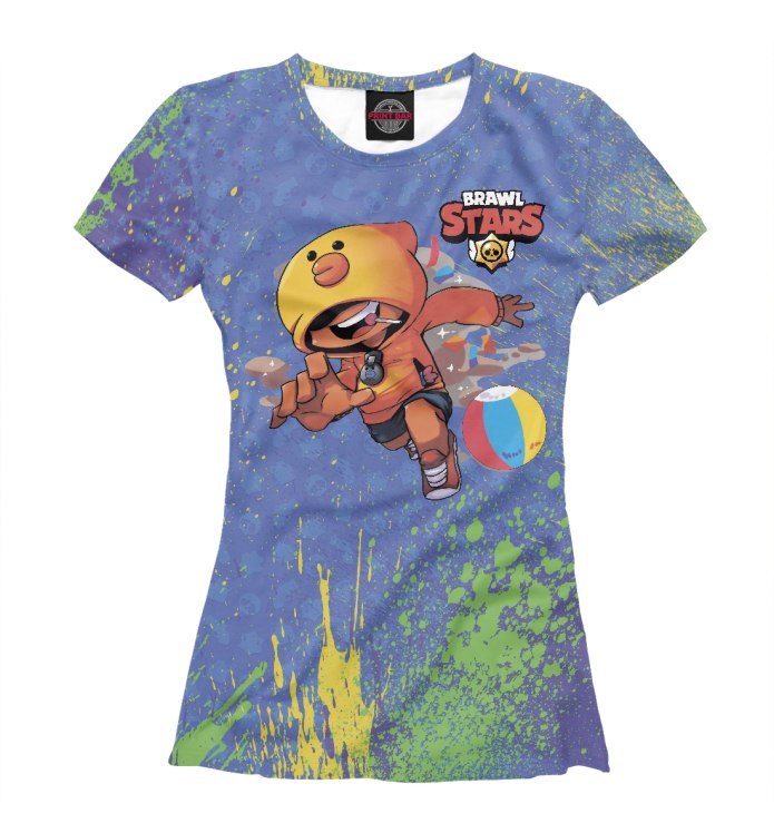 Футболка Браво старс с Леоном акулой