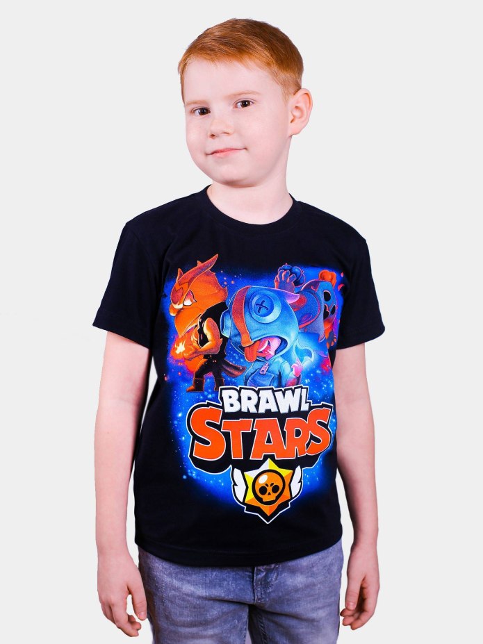 Футболка Леона Brawl Stars