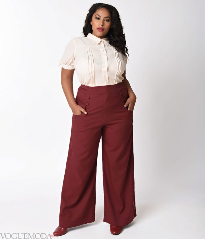 Брюки на полных женщин маленького роста