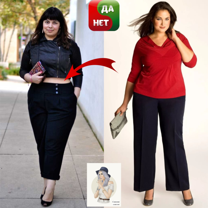 Брюки плюс сайз 2020