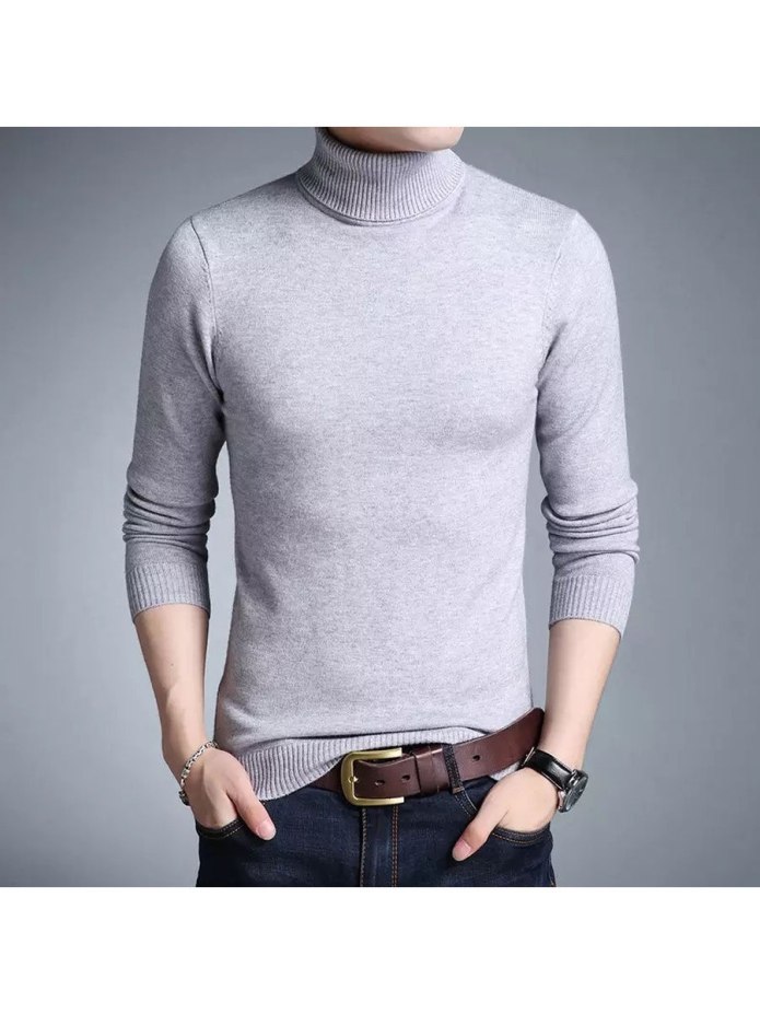 Тонкий свитер мужской