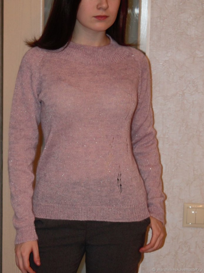 Джемпер с люрексом Zolla