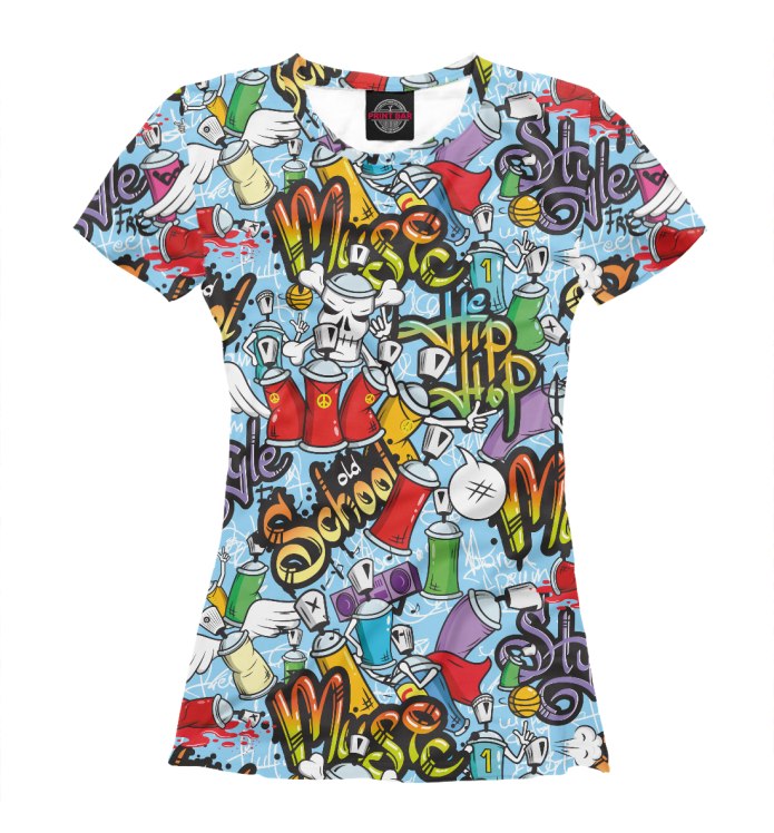 Футболка хип хоп женская