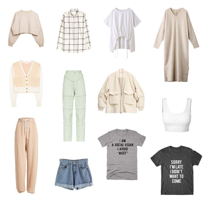 Капсула домашней одежды