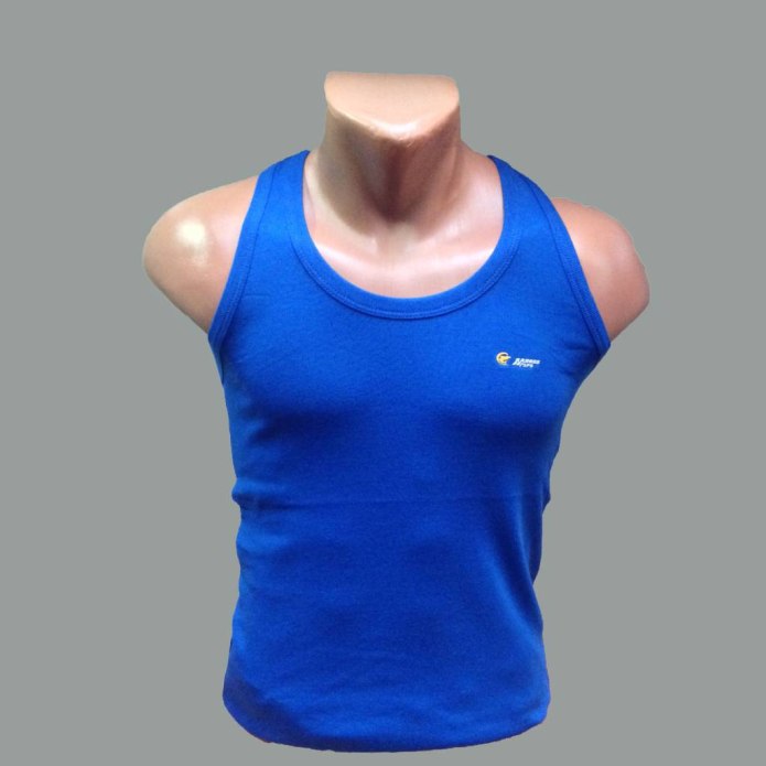 Футболка голубая