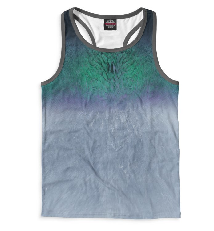 Майка голубая полоса