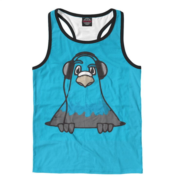 Синяя майка