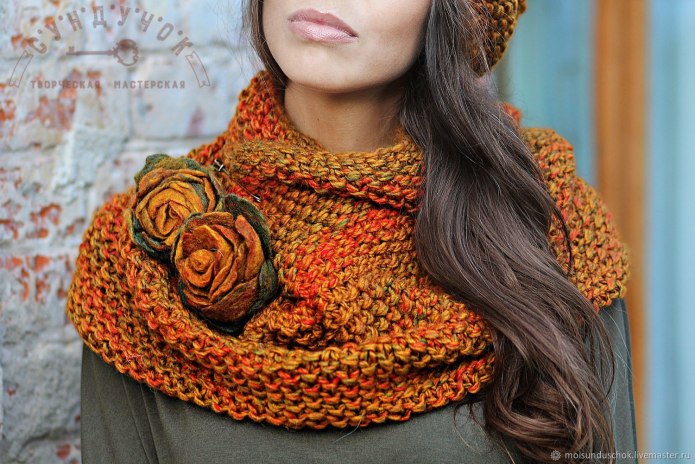 Образы с шарфом 2021