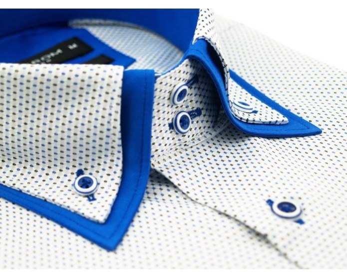 Детские рубашки с двойным воротником