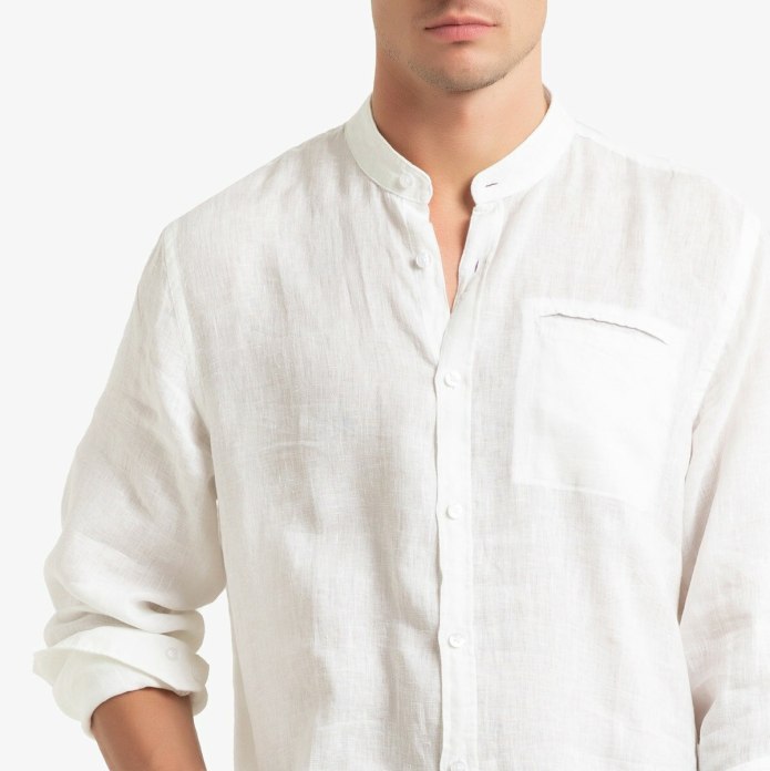 Рубашка мужская белая ла редут