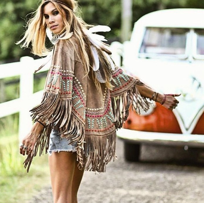 Хиппи бохо Шик стиль