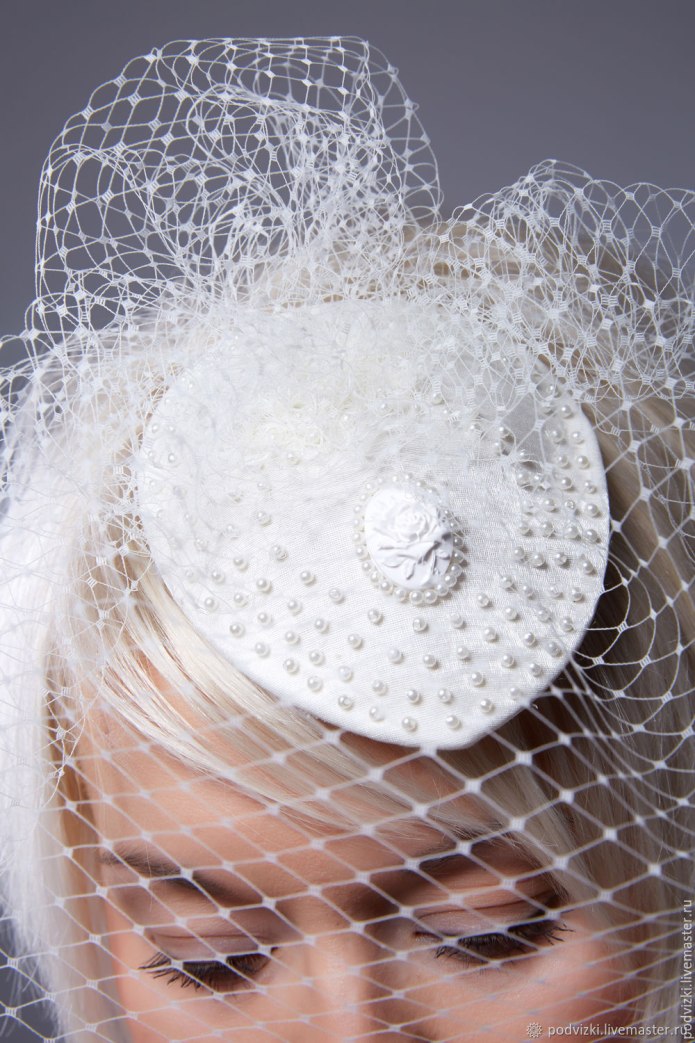 Свадебные шляпки и вуалетки