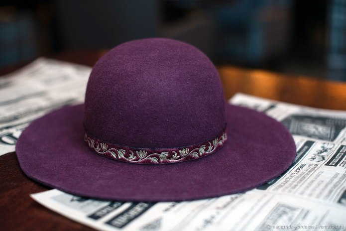 Фетровые шляпы 1861