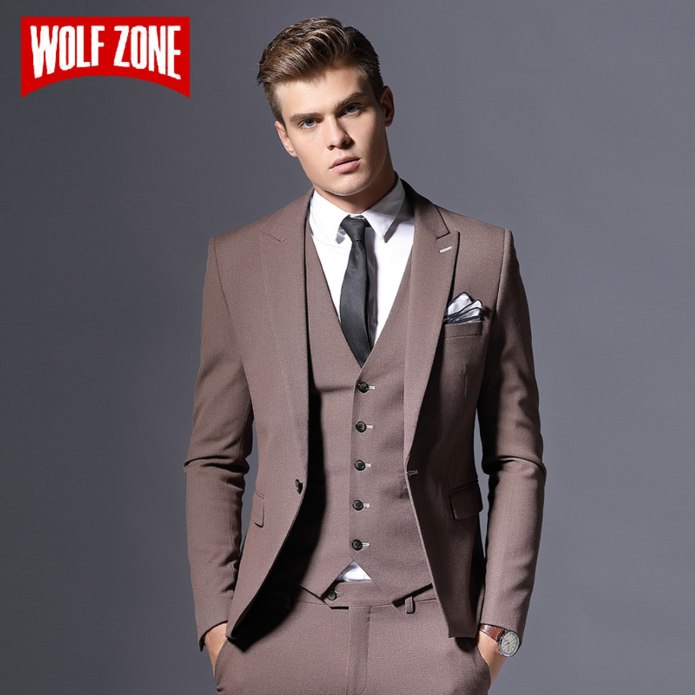 Костюм тройка мужской к092