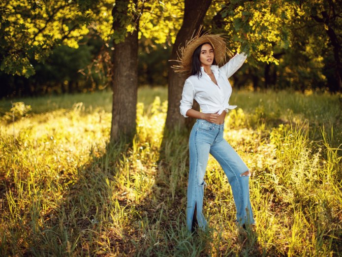Образ для фотосессии в парке