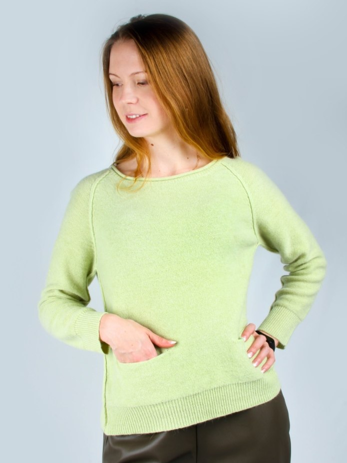 Трикотажное платье оверсайз