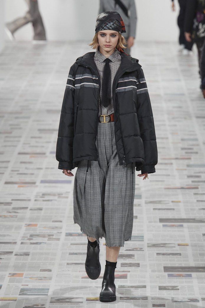 Пуховик Dior Oblique down Jacket