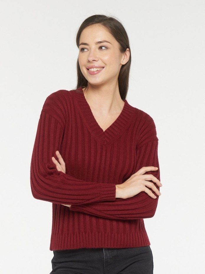 Удлиненный свитер