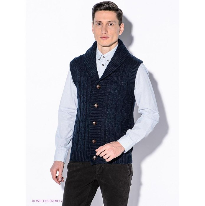 Жилет женский крючком