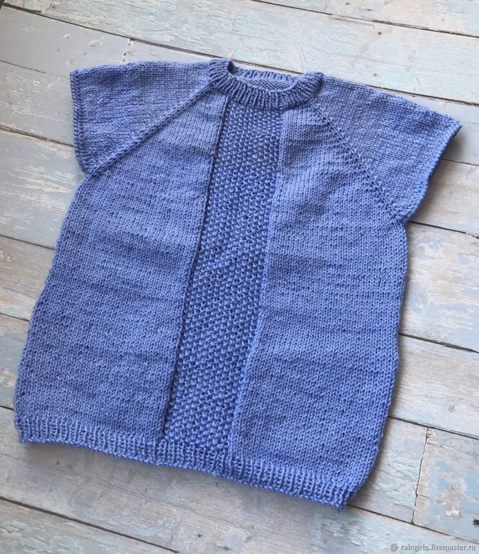 Жилет вязаный женский