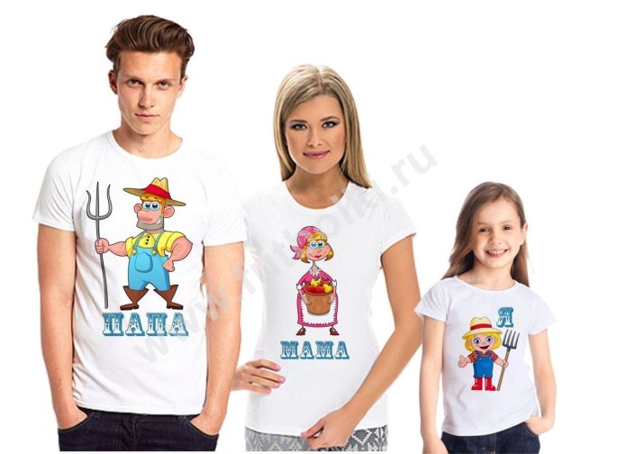 Семейные футболки