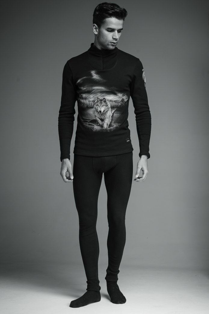 Термобелье волки мужское