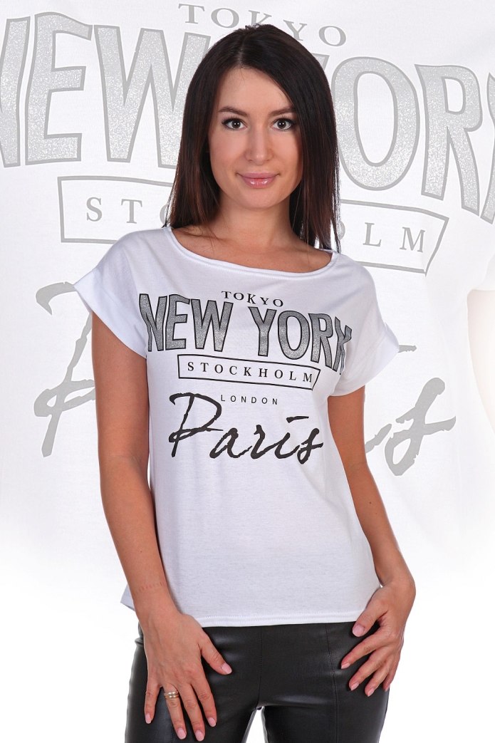 Футболки с крупными буквами