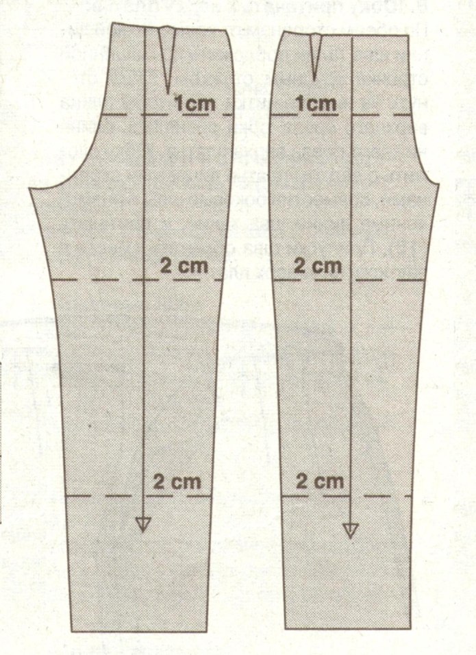 Выкройка спортивные штаны 46р