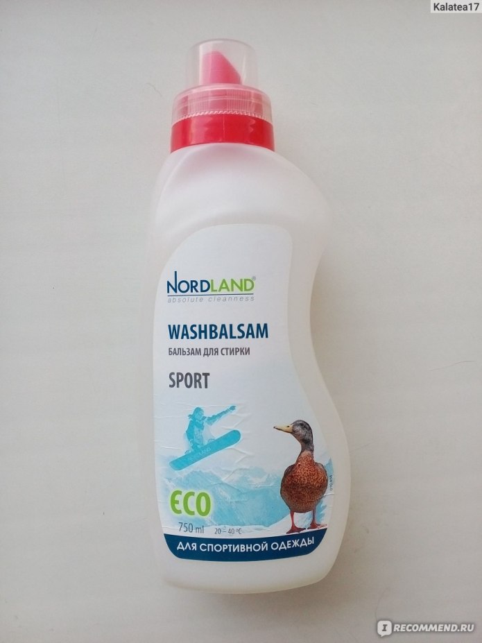 Nordland бальзам для стирки спортивной одежды 750мл