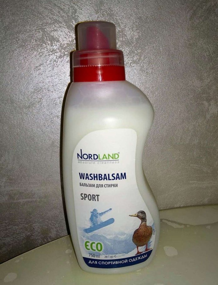 Nordland Sport бальзам для стирки спортивной одежды