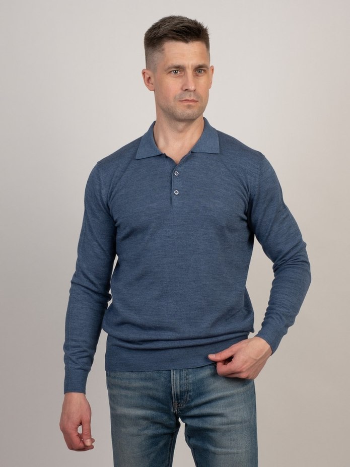 Джемпер мужской на пуговицах