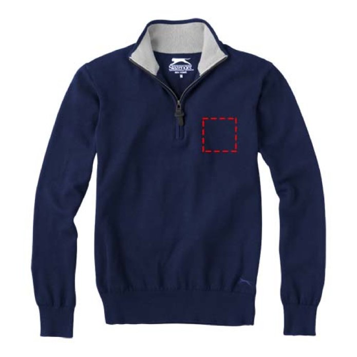 Свитер на молнии мужской