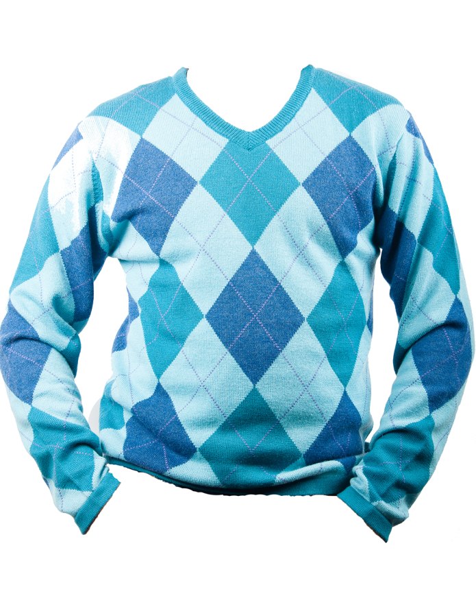 Джемпер Гант с ромбами мужской