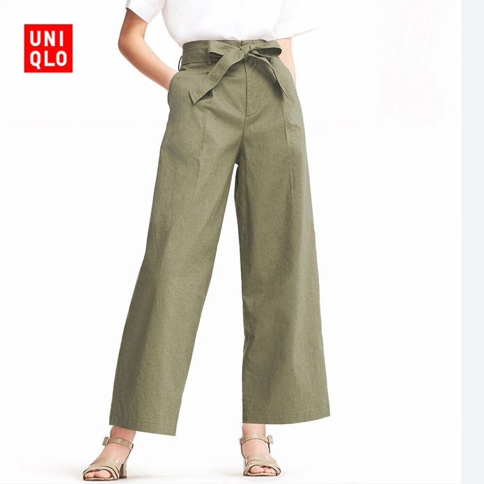 Uniqlo хлопковые женские брюки