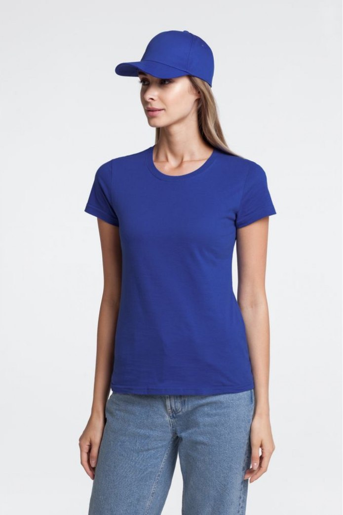 Футболка женская однотонная